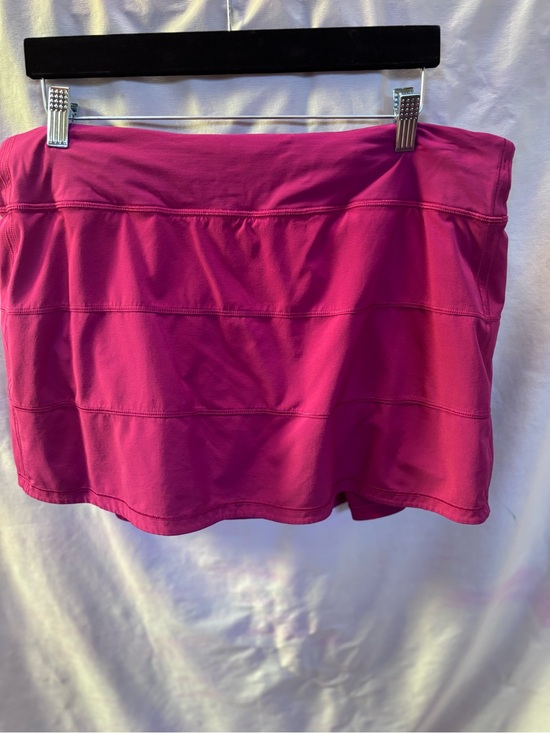 lululemon athletica Dresses & Skirts - Lululemon Pace Rival skort  Fuchsia/Pink Athletic Skirt full coverage